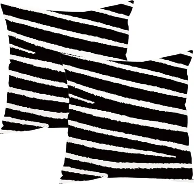 Obrázok produktu pre 2-balenie obliečky na vankúš, krásny leopard, zebra, dojnica, žirafa, vzor, zvieracia potlač, dekoratívna obliečka na vankúš, 45 cm X 45 cm, obliečka na vankúš na pohovku