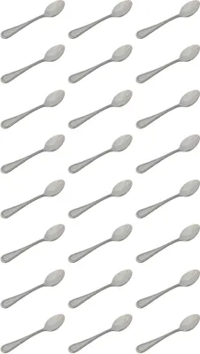 Produktbild von Kaffeelöffel Teelöffel Edelstahl 14 cm 24 Stück