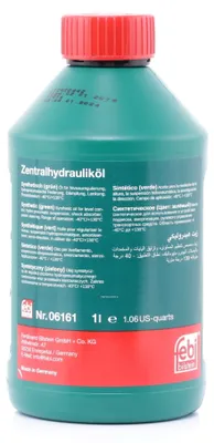 Produktbild von FEBI BILSTEIN Servoöl Zentralhydrauliköl 06161 für VW Golf VII Schrägheck (5G1, BQ1, BE1, BE2) 1L Flasche