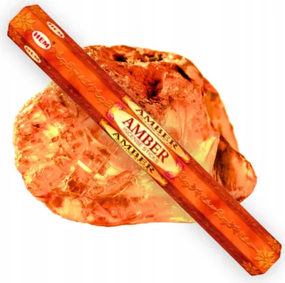 Immagine prodotto di HEM Bastoncini d'incenso Ambra 20g Hexa Confezione da 20 bastoncini d'incenso circa