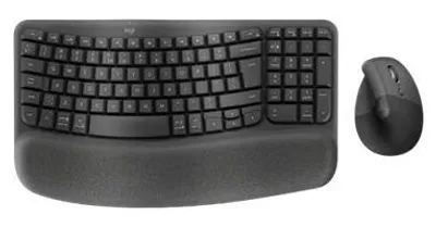 Image de Logitech Wave Keys and Lift Combo - Ensemble clavier et souris