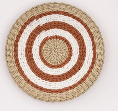 Productafbeelding van DECCARO Wandmand "Boho", terra, oranje, groot