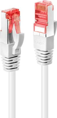 Produktbild von Lindy 47800, 20 m, Cat6, S/FTP (S-STP), RJ-45, RJ-45, Weiß