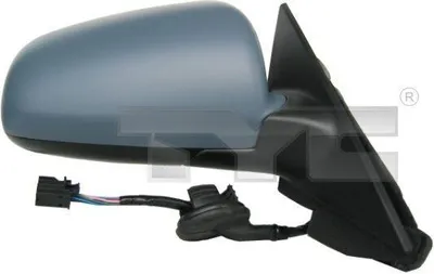 Produktbild von TYC 302-0040 Außenspiegel Seitenspiegel Links für AUDI A3 Sportback (8PA) Asphärisch Beheizt Grundiert
