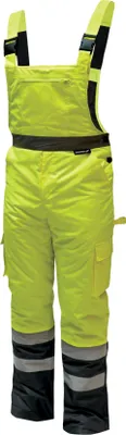 Produktbild von Reflektierende warme Latzhose, Größe M, gelb