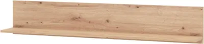 Produktbild von Dmora Regalbrett Focognano 120x20x24h cm Eiche braun mit Aste, ein Fach