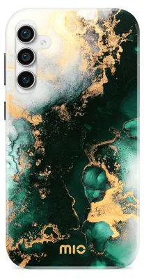 Immagine prodotto di Custodia MIO per Samsung Galaxy S23 FE con MagSafe - Custodia rigida - Green Marble