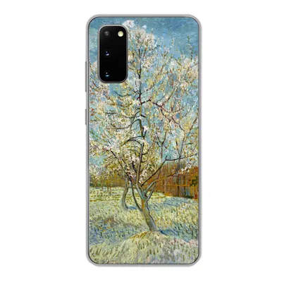 Produktbild von MuchoWow® Handyhülle Schutzhülle Hülle für Samsung Galaxy S20 Blühender Pfirsichbaum - Vincent van Gogh Silikon Softcase Handy Hülle - Bild