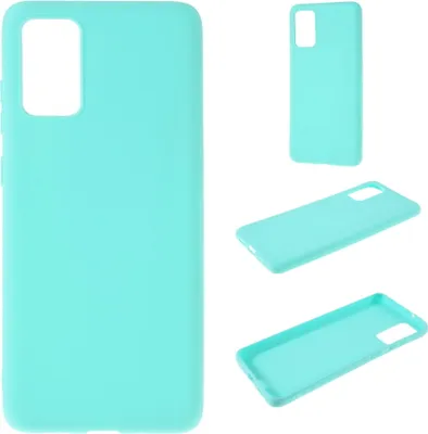 Produktbild von Hülle für Samsung Galaxy S20+ Plus Handyhülle Schutzhülle Silikon Case Matt Grün