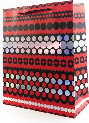 Produktbild von Geschenktüte Papier 26x32cm - Verschiedene Designs - Stabil & Dekorativ für Anlässe