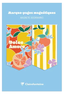 Produktbild von Clairefontaine 10x Dolce Amore, Set 2 Lesezeichen 10,5x15,5cm 116284C