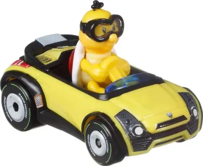 Zdjęcie produktu dla Hot Wheels Super Mario - Mario Kart Lakitu sportowe coupe