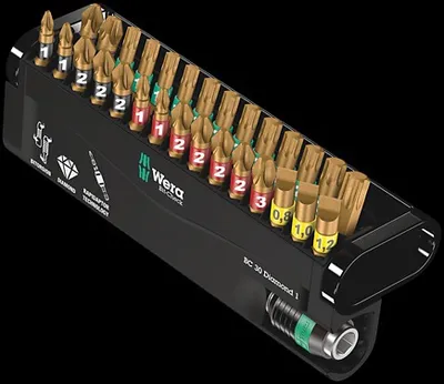 Produktbild von Wera - Bit-Sortiment, Bit-Check 30 Diamond 1, 30-teilig; 5057431001