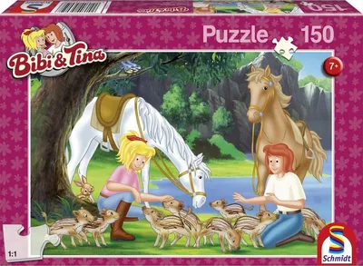 Produktbild von 150 Teile Schmidt Spiele Kinder Puzzle Bibi & Tina Am Steinbruch 56050
