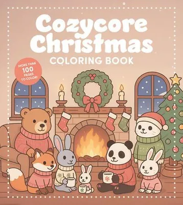 Obrázok produktu pre Cozycore Christmas Coloring Book