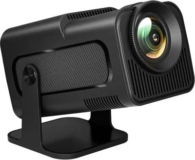 Immagine prodotto di Mini proiettore 4K 1080p con sistema operativo Android 11 e regolazione automatica della calibrazione del colore | Compatibile con Wi-Fi 5G e Bluetooth 5.0 | Angolo di proiezione di 220 gradi per smartphone/PC/computer