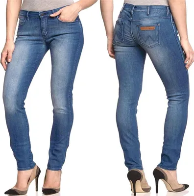 Produktbild von WRANGLER, Damen Jeanshose, Skinny fit, CORYNN, W25 L32, Blau, Jeans, baggyjeans, buggy