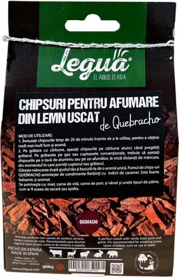 Image de Chips de fumage en bois de quebracho en sachet de 0,6 litre