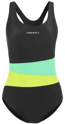Produktbild von Crowell - "Lola" Badeanzug für Damen PP10835 (42 DE) (Grün/Schwarz)