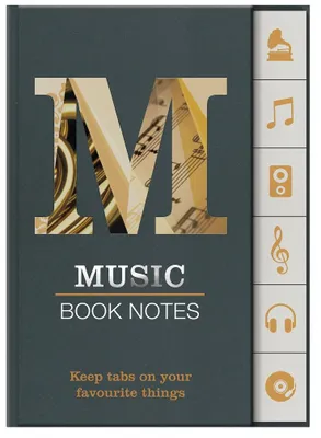 Zdjęcie produktu dla Zakładki Book Notes Music muzyka