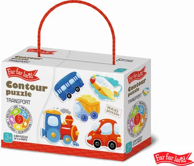 Immagine prodotto di Puzzle organizzativo Montessori® - trasporto bambini e bambine