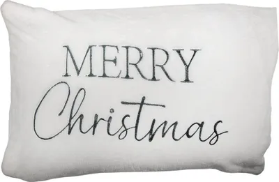 Produktbild von Clayre & Eef Kissenbezug 35x50 cm Weiß Polyester