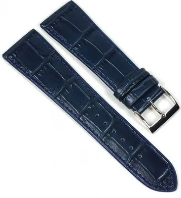 Produktbild von Festina Marken Ersatzband Uhrenarmband Leder blau 23mm F6748/2 F6748/