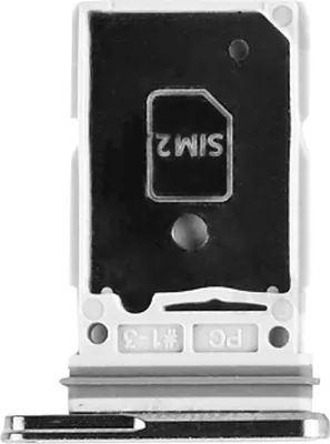 Produktbild von Clappio, SIM Kartenhalter Samsung Galaxy S25 Ultra Dual Nano, Grau