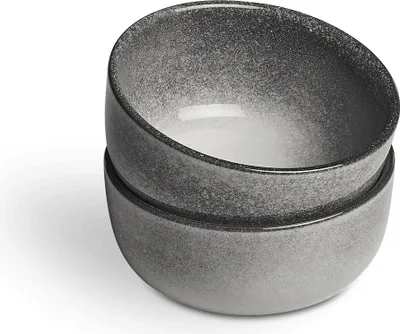 Produktbild von SPRINGLANE 2er Set Schale klein Misty Cliff aus Steingut - Grau