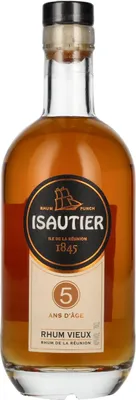 Produktbild von Isautier Rhum Vieux 5 Ans D'Âge Blend 40% Vol. 0,7l