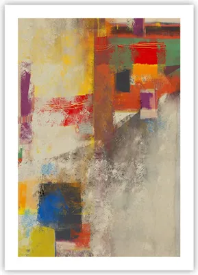 Produktbild von Poster - Poster ohne Rahmen - Abstraktion die Farben modern - 50x70 cm - Wand Bild - Wanddeko - Wandbilder - Kunstposter - Wandposter - Bilder - Kunstdruck - Wandbild - P2XPA50x70-4176
