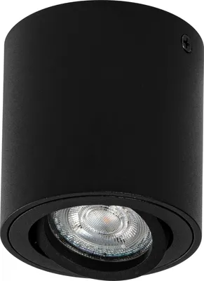 Produktbild von LEDVANCE Spot Surface Round Deckenaufbauspot, schwarz, mit GU10 Sockel, kann mit einfacher oder smarter Lampe bestückt werden, flexibler Ausstrahlwinkel, Schutzklasse IP20, hochwertiges Gehäuse