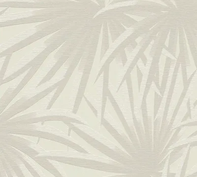 Obrázek produktu pro Vliesová tapeta 39338-1 Casual Living palm leaves světle šedá