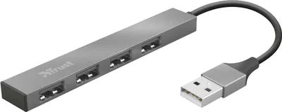 Produktbild von Trust Halyx USB 2.0 480 Mbit/s Aluminium