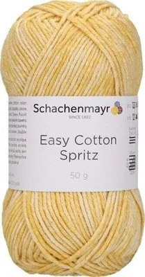 Zdjęcie produktu dla Schachenmayr Easy Bawełna Spritz 00022 Przędza dziewiarska