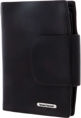 Immagine prodotto di bruno banani Pelle portafoglio New York Wallet with Flap Brown marrone