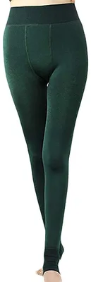 Produktbild von Fioeyr Thermo-Leggings für Damen, Winter, dicker Samt, dehnbar, Fleece-gefüttert