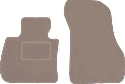 Image de Tapis de sol en velours pour BMW X2 F39 SUV (2018-) - tapis de sol avant LUX beige (2 pcs)