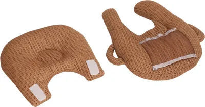 Produktbild von Baby-Selbstfütterungskissen, multifunktionales Still-Stützkissen, Flaschenhalter für Neugeborene, Braun