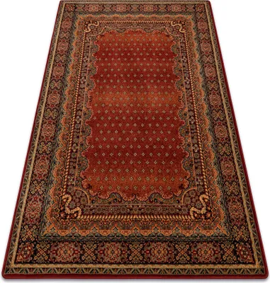 Produktbild von Wollteppich POLONIA BARON Burgund rot 235x350 cm