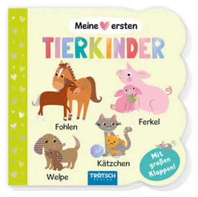 Produktbild von TRÖTSCH - Klappenbuch Meine ersten Tierkinder