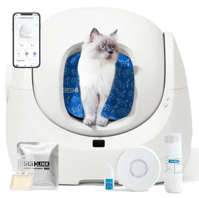 Selbstreinigende Katzenbox, 70 l, App-Steuerung, Mehrkatzen-Erkennung