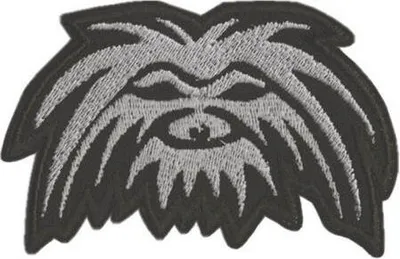 Produktbild von Aufnäher - Kopf - 06030 - Gr. ca. 7,5 x 4 cm - Patches Stick Applikation