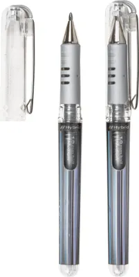 Zdjęcie produktu dla Pióro żelowe Pentel HybridGel Grip DX, srebrne, 0,5 mm
