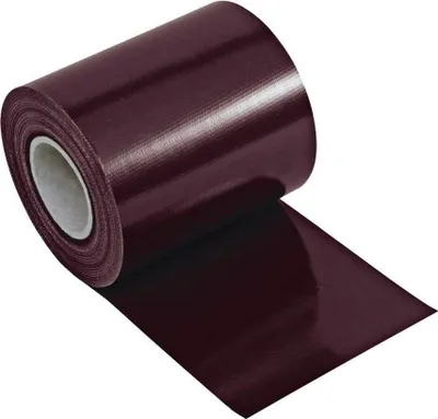 Produktbild von Noor Sichtschutzstreifen PVC Zaunblende 0,19x35 m Zaun, Farbe mahagonibraun (RAL 8016); 15512-6