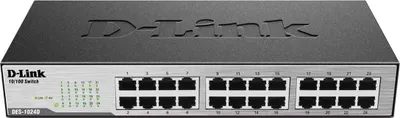 Image de Commutateur D-Link 24 ports 10/100 Mbps, Auto-Uplink
