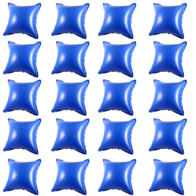 Zdjęcie produktu dla 20 sztuk poduszek basenowych, 122 x 122 x 60 cm, poduszki powietrzne do zabezpieczania basenu na zimę, poduszki powietrzne, poduszki, ochrona na zimę do plandek basenowych, zabezpieczenie basenu na zimę