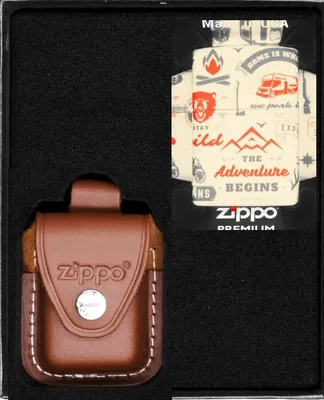 Produktbild von ZIPPO Feuerzeug-Set OUTDOOR ADVENTURE DESIGN Geschenk No4