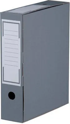 Produktbild von 20x Archiv-Ablagebox 315x76x260mm wiederverschließbar anthrazit