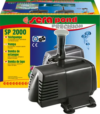 Produktbild von sera SP 2000, AC, 2470 l/h, IPX8, Schwarz